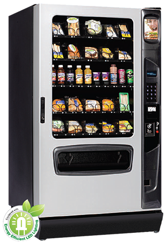 Elevator vending machine