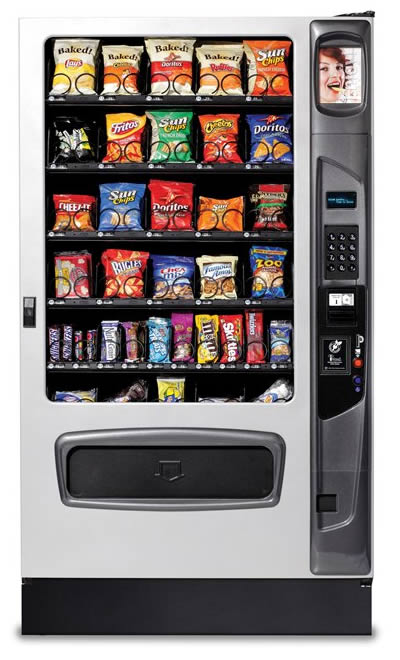 Snack vending machine
